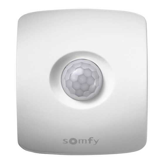 SOMFY Movement Detector io Manual