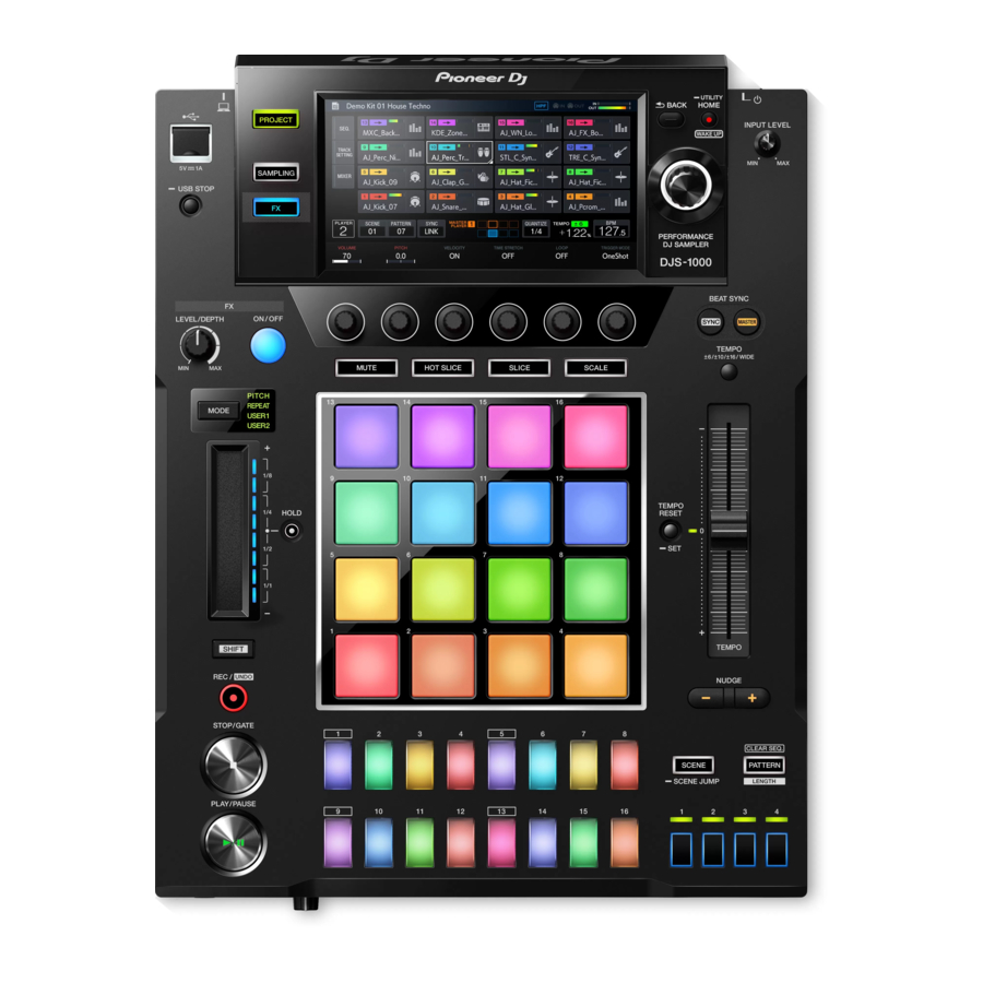 PIONEER DJ DJS-1000 Operating Instructions Manual