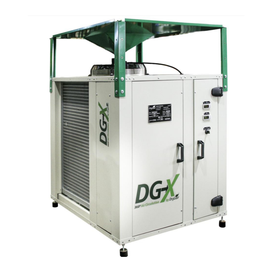 DryGair DG-X Installation, Operation And Maintenance Manual