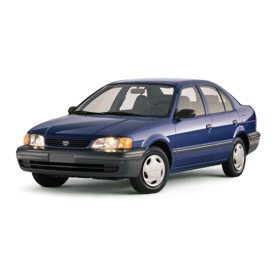 Toyota Paseo 1998 Manuals