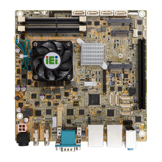 IEI Technology KINO-DQM170 Quick Installation Manual