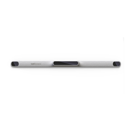 Tobii Dynavox PCEye 5 Getting Started Manual