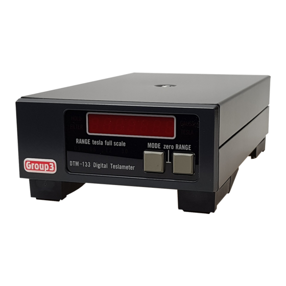 Group3 DTM-133 User Manual