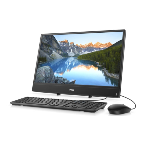 Dell Inspiron 22-3277 All-in-One Setup And Specifications