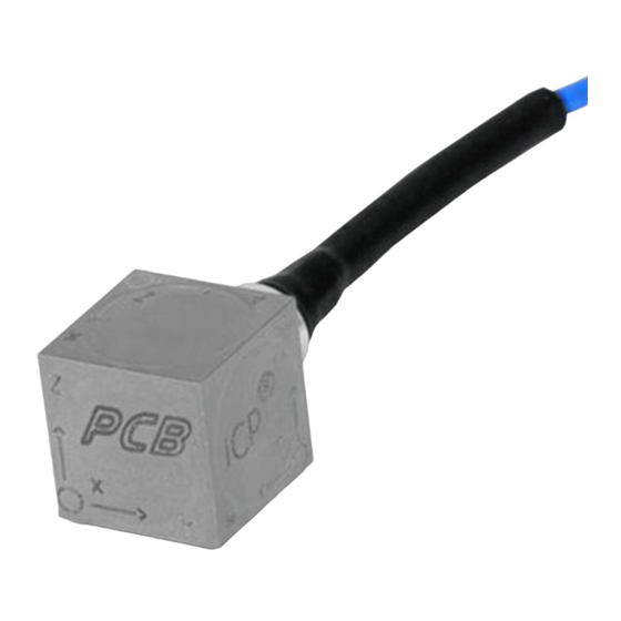 PCB Piezotronics 356M57/NC Installation And Operating Manual