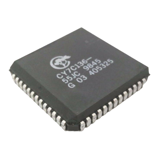 Cypress Semiconductor Perform CY7C132 Manual