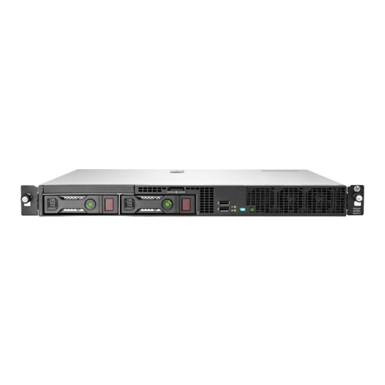 HP ProLiant DL360e Support Manual