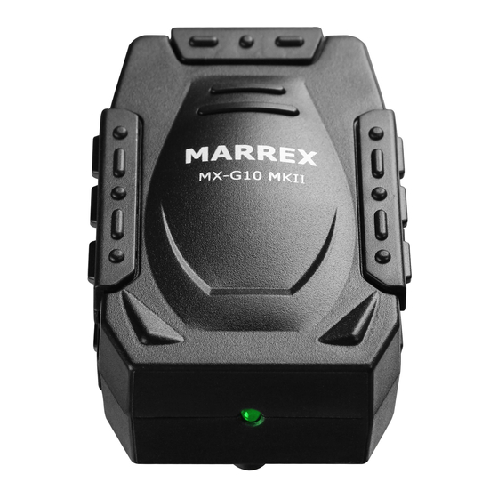 Marrex MX-G10 MKII User Manual