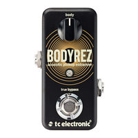 Tc Electronic BodyRez Manual