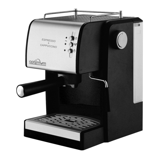 User Manuals: Optimum ES-1217 Espresso Coffee Maker