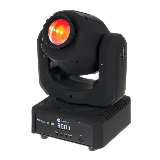 thomann Fun generation PicoSpot 45 User Manual