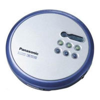 Panasonic SLCT590 - PORT. CD PLAYER Operating Instructions Manual