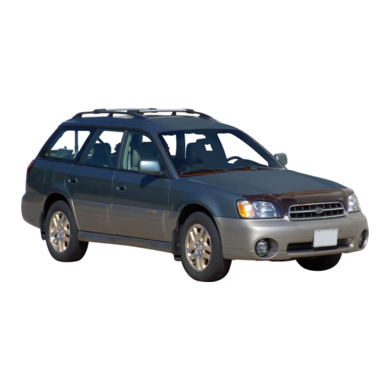 Subaru 2002 Legacy Owner's Manual