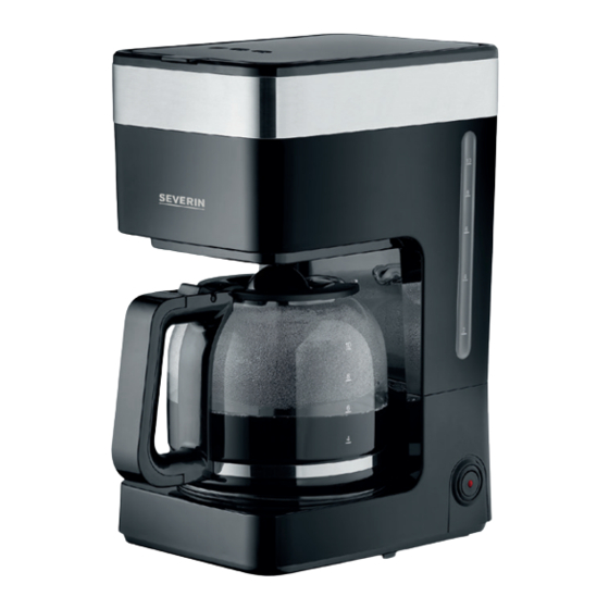 SEVERIN KA 9263 Instructions For Use Manual