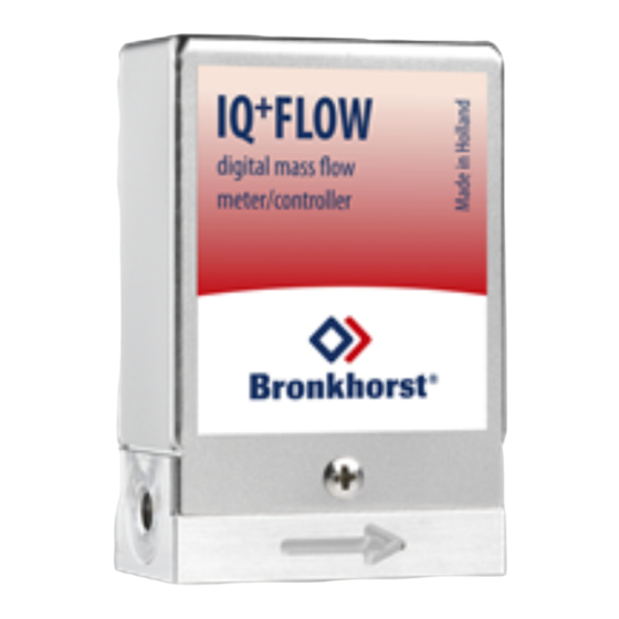 BRONKHORST IQ+FLOW Quick Start Manual