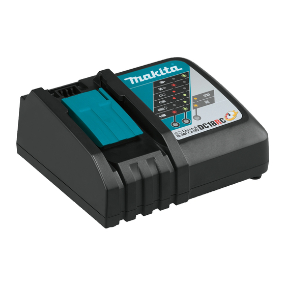 Makita DC18RC Manual