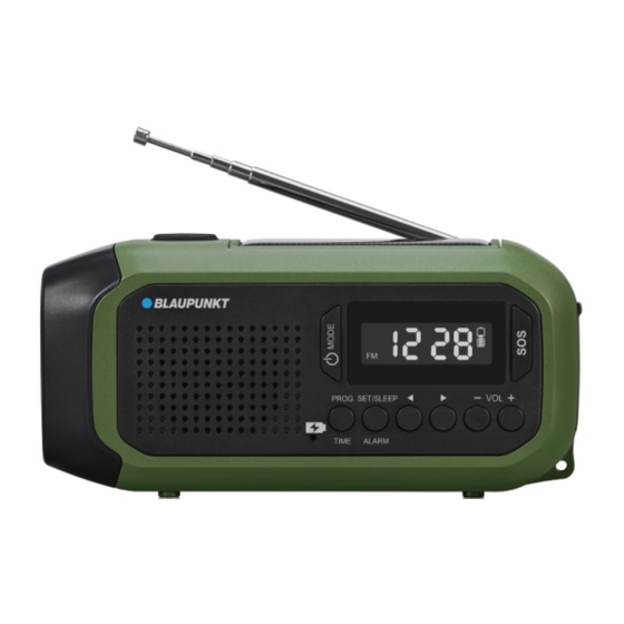 Blaupunkt ER20 Owner's Manual