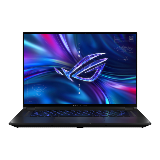 Asus ROG Flow X16 Series Service Manual
