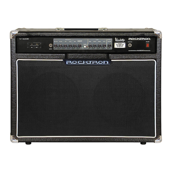 Rocktron Vendetta V160R User Manual