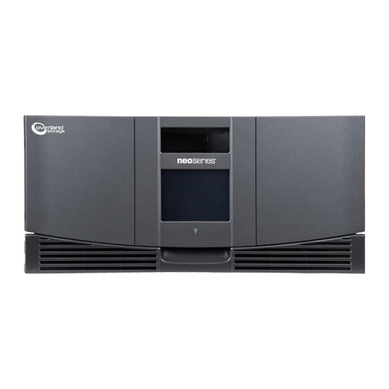 Overland Storage Neo Series Library Service Manual