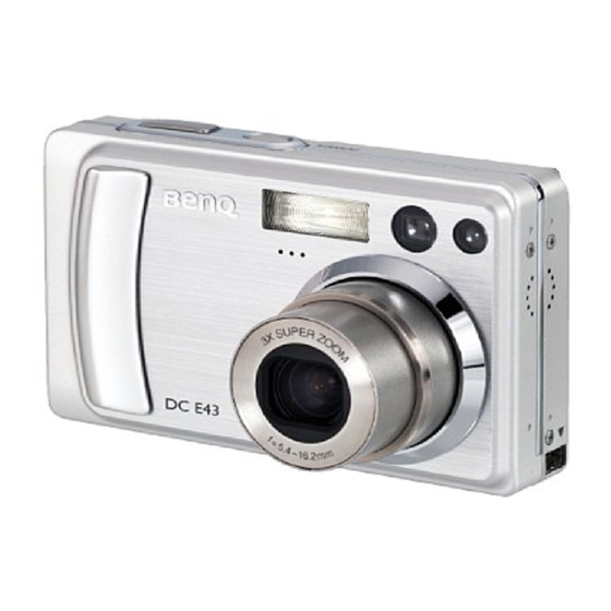 BenQ DC E43 User Manual