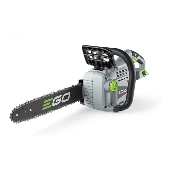 EGO CS1400 Operator's Manual