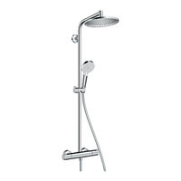 Hans Grohe Crometta S 240 1jet Showerpipe 27267000 Instructions For Use/Assembly Instructions