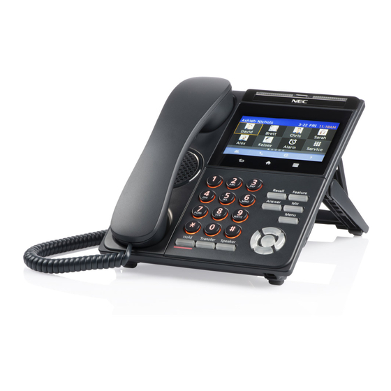 NEC ITK-24CG Series User Manual