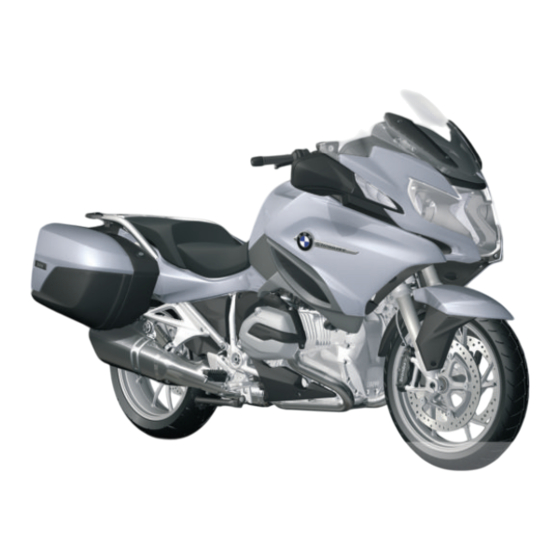 BMW Motorrad R 1200 RT Rider's Manual
