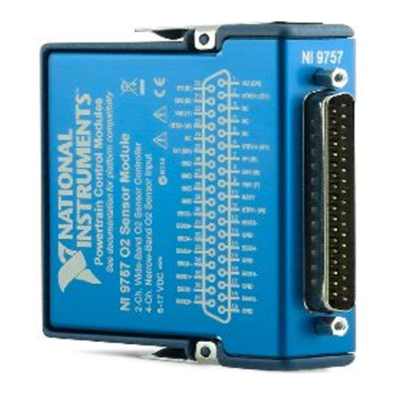 National Instruments NI 9757 Manuals