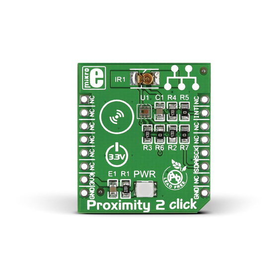 Mikroe click Proximity 2 Manual