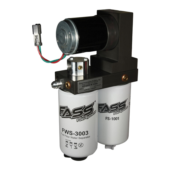 Fass T 095G Installation Manual