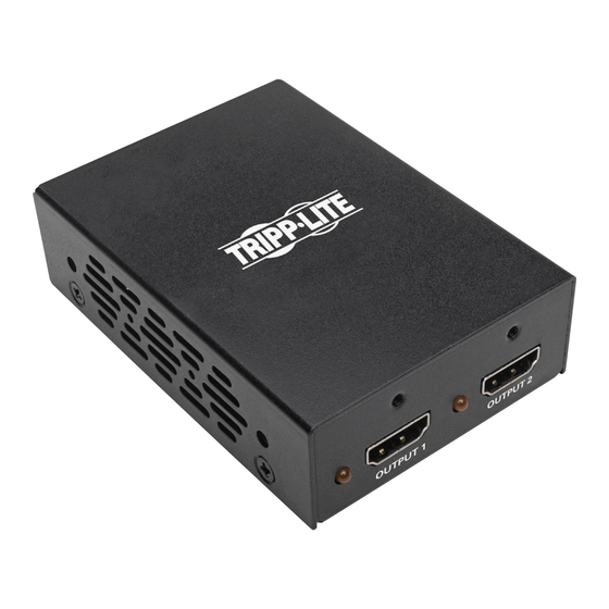 Tripp Lite B118-002-UHD Owner's Manual