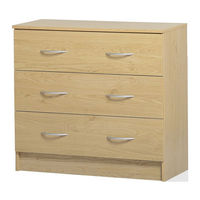 Seconique BELLINGHAM 3 DRAWER CHEST Quick Start Manual