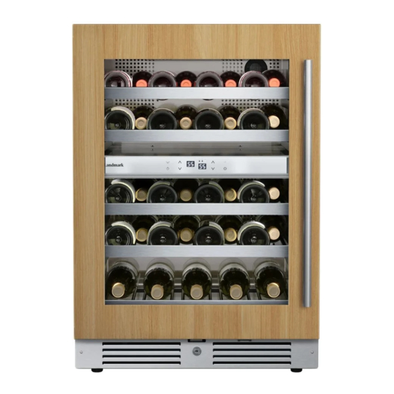 Landmark L3024UI2W-LH Wine Cooler Manuals