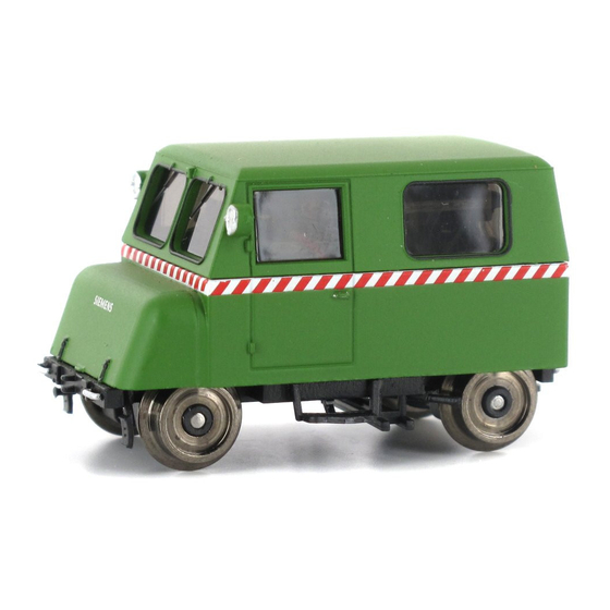 Union Draisine KLV12 Manual