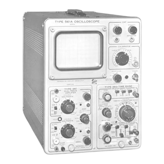 Tektronix 561A Instruction Manual