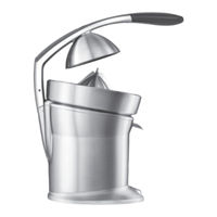 Sage Citrus Press Pro Quick Manual