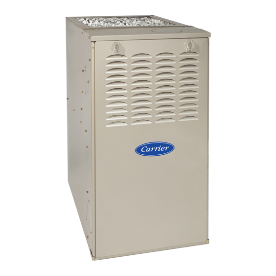 Carrier 58SB0B Operating Instructions Manual
