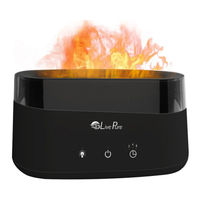 LivePure AquaFlame LP300HUM Owner's Manual