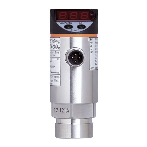 IFM Electronic efector 500 PN73 Series Operating Instructions Manual