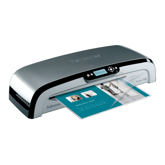 Fellowes Venus 125 Instructions