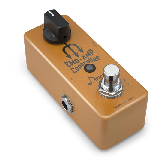 Donner EMO-AMP Controller Owner's Manual