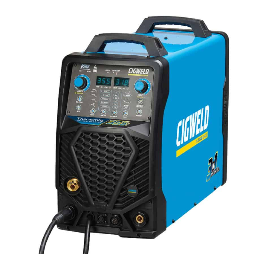 CIGWELD Transmig 355i Operating Manual