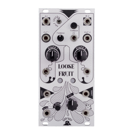 Thonk Loose Fruit Instructions Manual