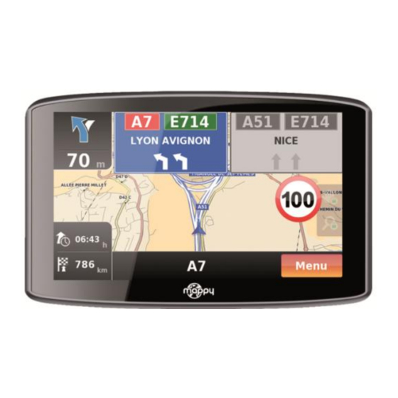 Mappy maxi S709 Manual