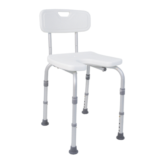 Drive DeVilbiss Healthcare DH 135 Chair Manuals