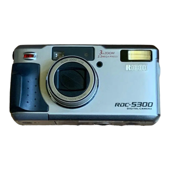 Ricoh RDC-5300 Quick Start