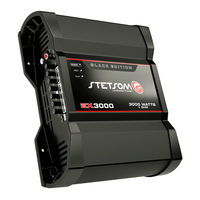 Stetsom BLACK EDITION EX3000 User Manual