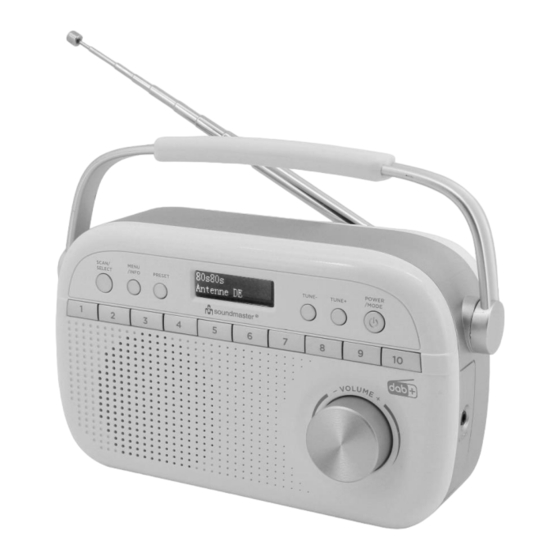 SOUNDMASTER DAB280 Manual